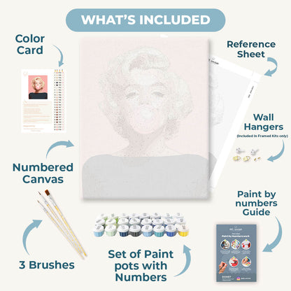 Marilyn Monroe | Paint by Number