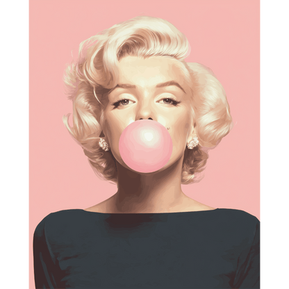 Marilyn Monroe | Paint by Number- Paint by Numbers