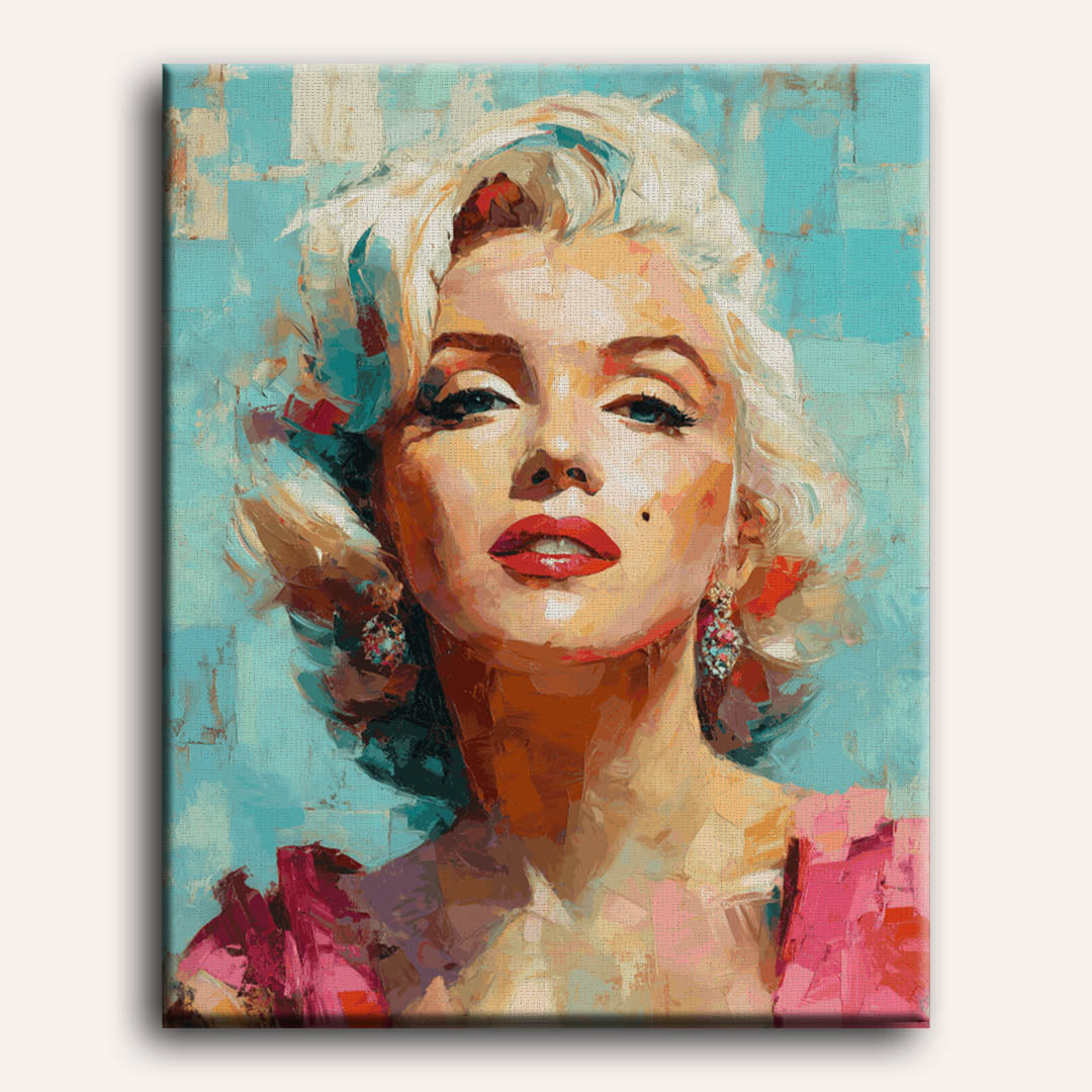 Expressive Marilyn | Paint by Number