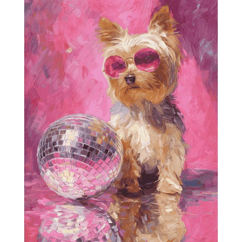 Disco Darling | Paint by Number- Paint by Numbers