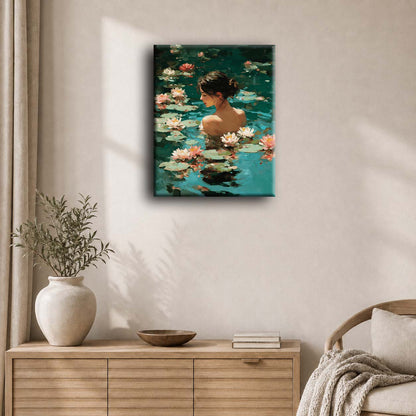 Lake Bathing | Paint by Number
