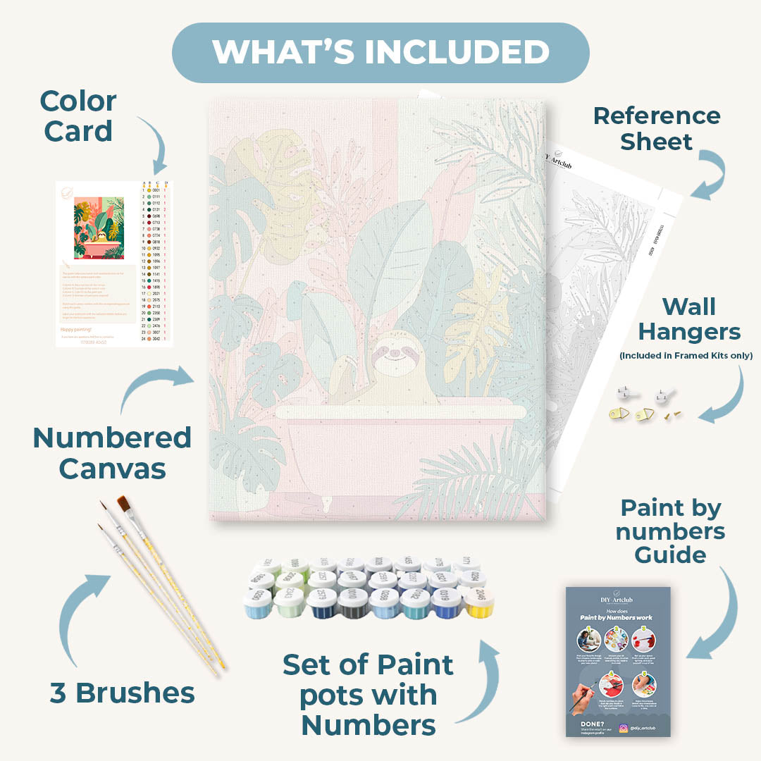 Botanical Bliss | Paint by Number