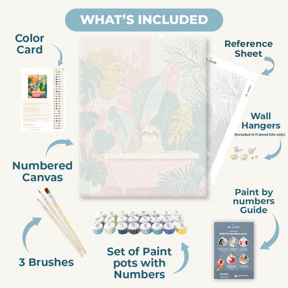 Botanical Bliss | Paint by Number