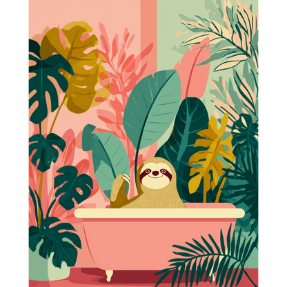 Botanical Bliss | Paint by Number- Paint by Numbers