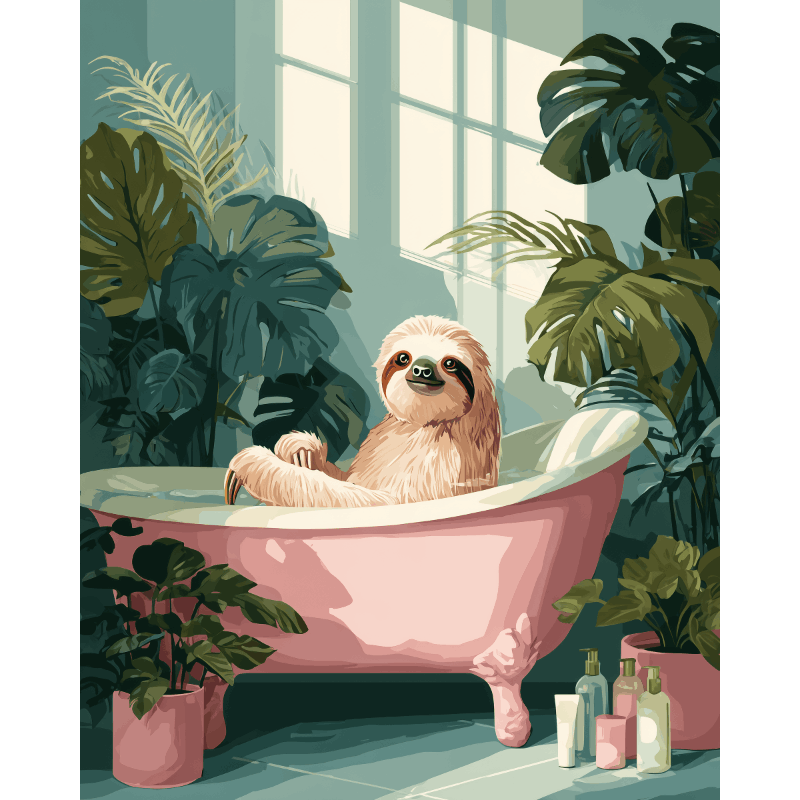 Slow Living | Paint by Number- Paint by Numbers