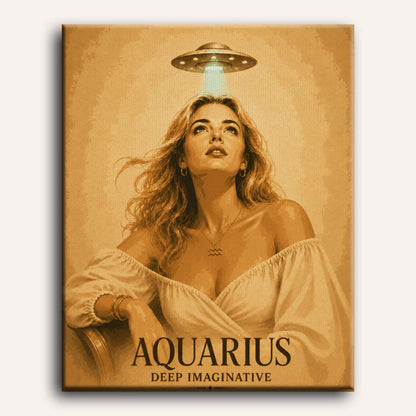 Aquarius Lady | Paint by Number