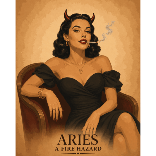 Aries Lady | Paint by Number- Paint by Numbers