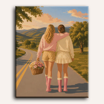 Best Friends 4 Ever | Paint by Number