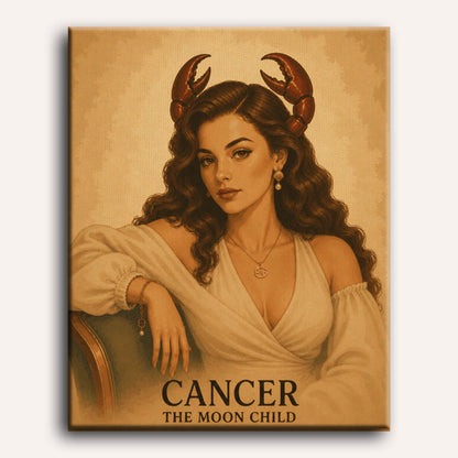 Cancer Lady | Paint by Number