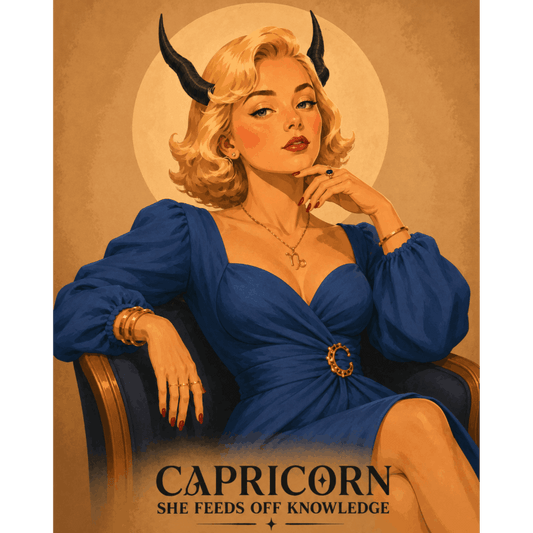 Capricorn Lady | Paint by Number- Paint by Numbers