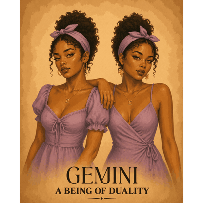 Gemini Ladies | Paint by Number- Paint by Numbers