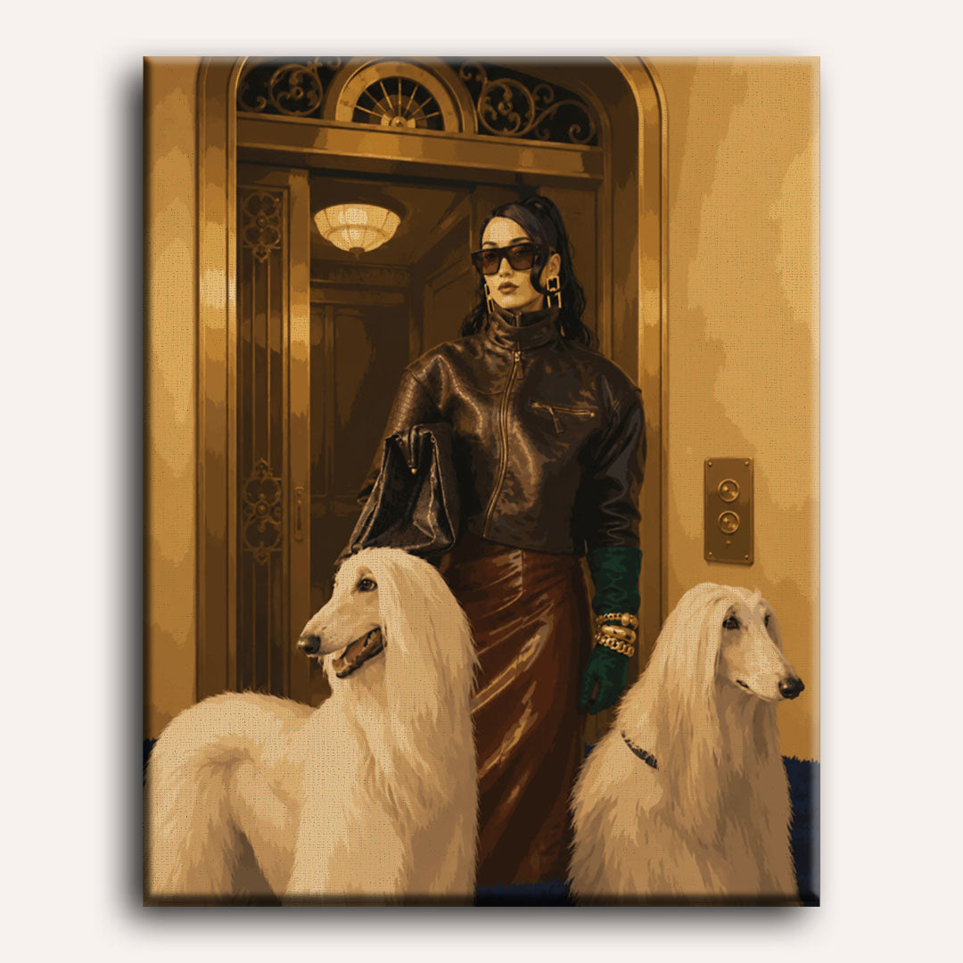 Luxe & Hounds | Paint by Number