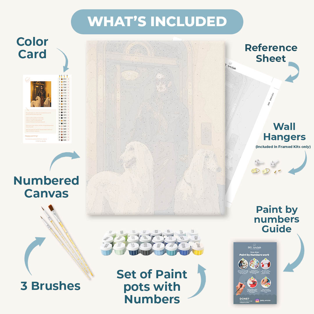 Luxe & Hounds | Paint by Number