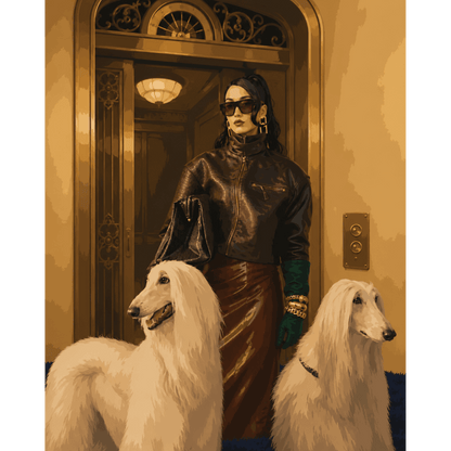 Luxe & Hounds | Paint by Number- Paint by Numbers