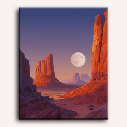 Monument Valley | Paint by Number