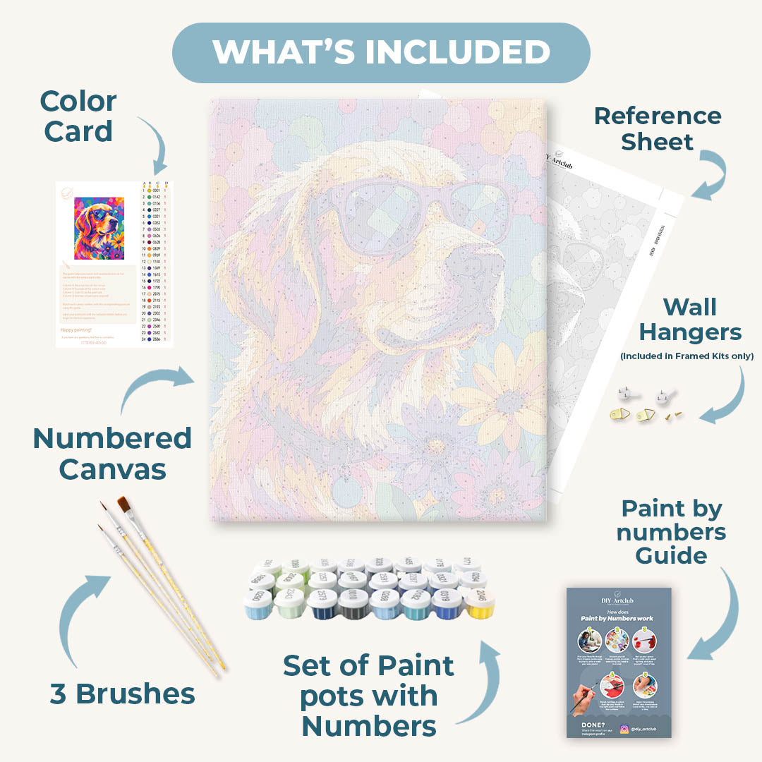 The Cool Companion | Paint by Number