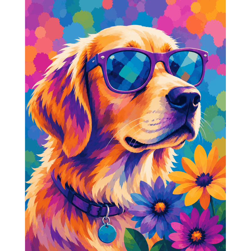 The Cool Companion | Paint by Number- Paint by Numbers