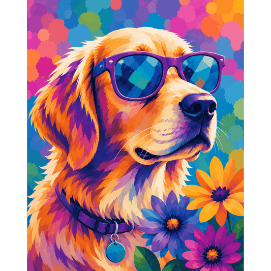 Le Compagnon Cool | Peinture par numéros