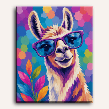 Funny Llama | Paint by Number