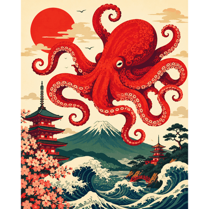 Kaiju Vibes | Paint by Number- Paint by Numbers