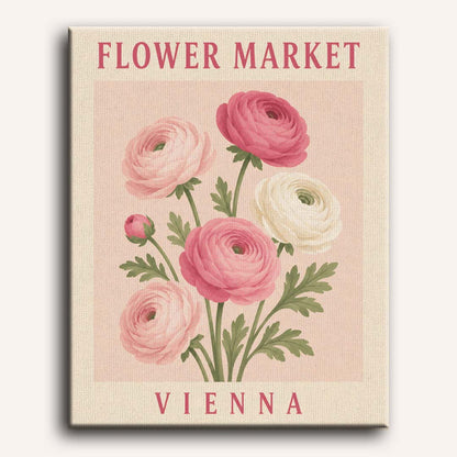 Vienna Flowers | Paint by Number