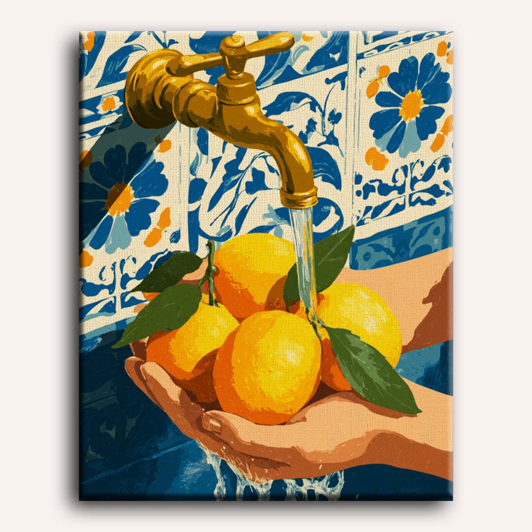 Écailles Scintillantes | Peinture à numéros