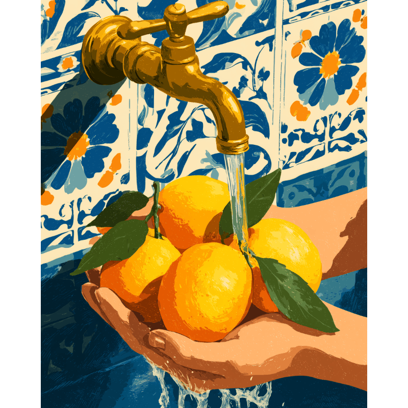 Frais et Lumineux | Peinture à numéros