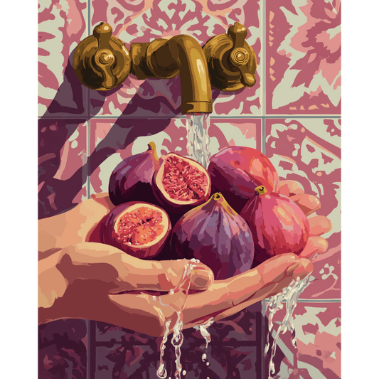 El ritual del higo | Pintar por número- Pintar por números