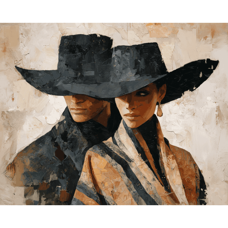 Wild Wild West | Paint by Number- Paint by Numbers
