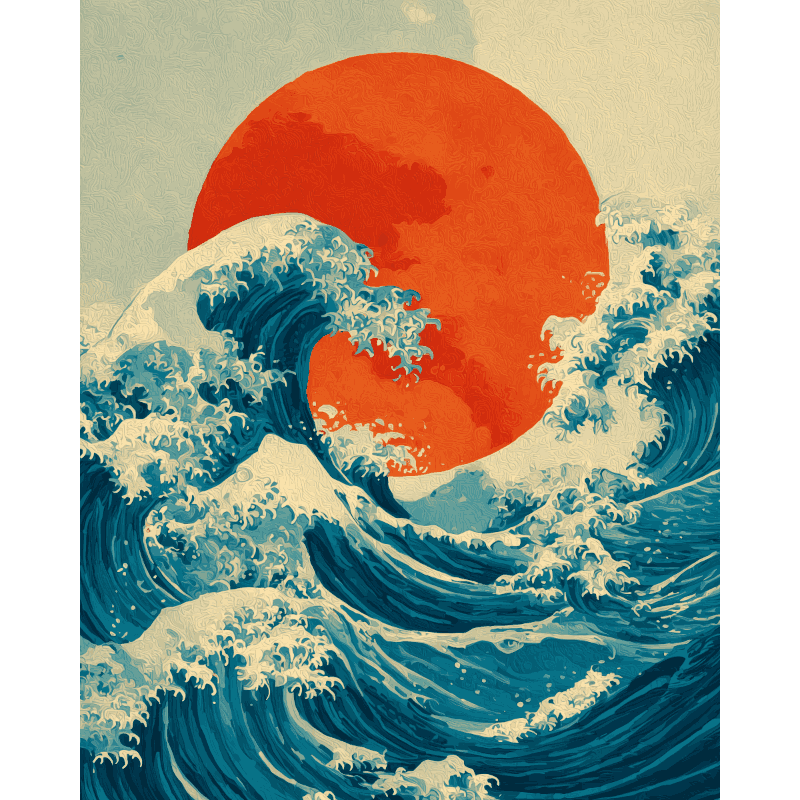 Ocean Symphony | Paint by Number- Paint by Numbers