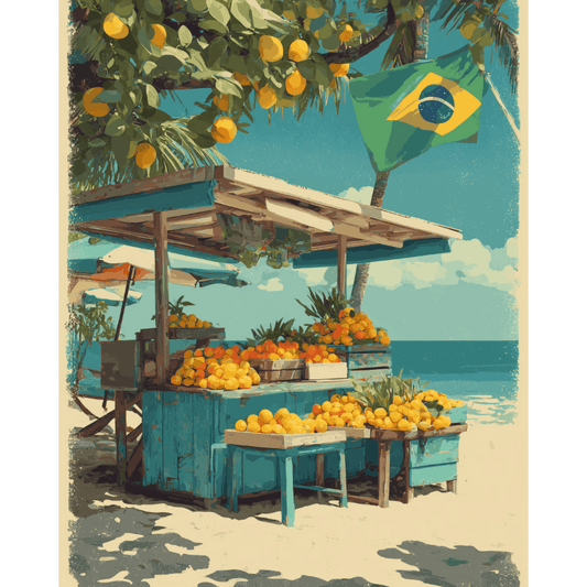 The Taste of Sunshine | Peinture par numéros Peinture par numéros