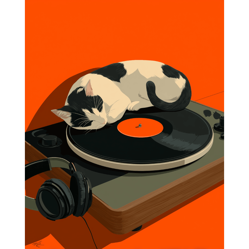 Vinyl Dreams | Paint by Number- Paint by Numbers