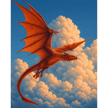 Cloudfire | Paint by Number- Paint by Numbers