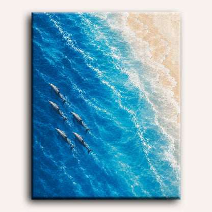Écailles Scintillantes | Peinture par Numéros