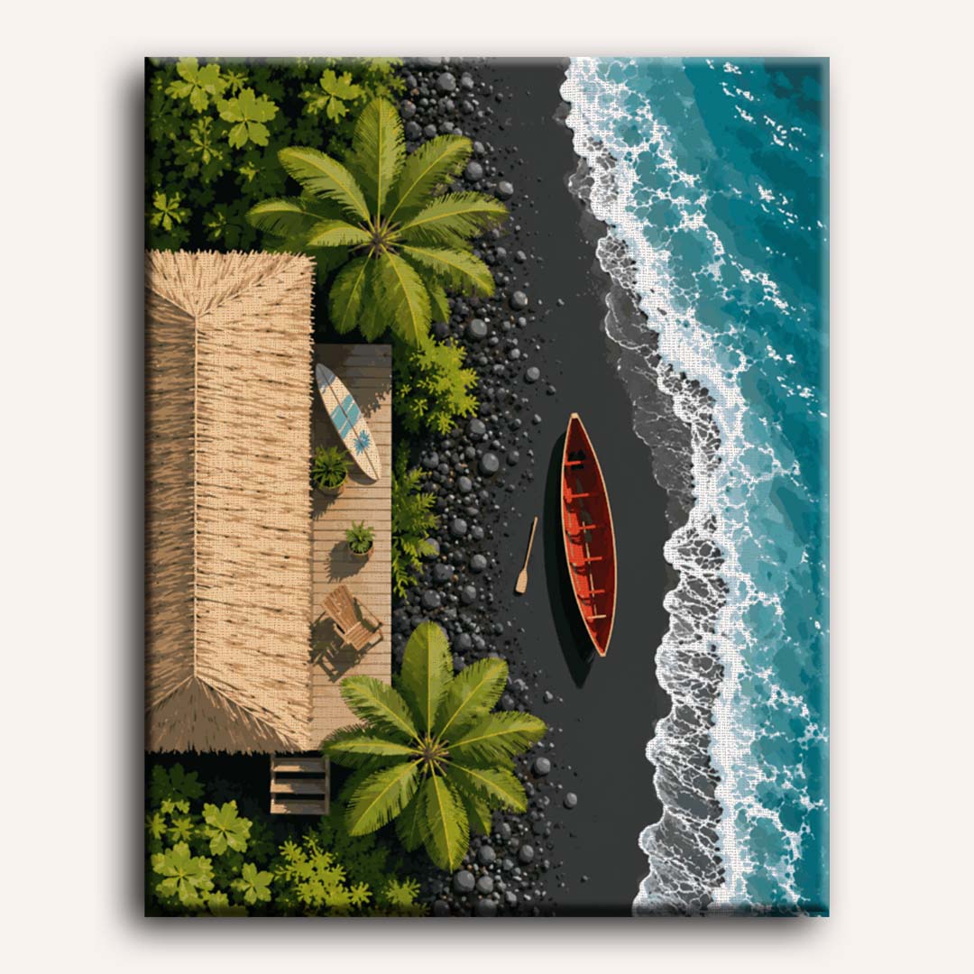 Hawaiian Hideaway | Paint by Number