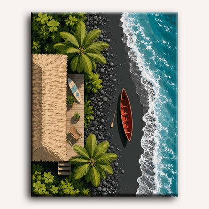 Hawaiian Hideaway | Paint by Number