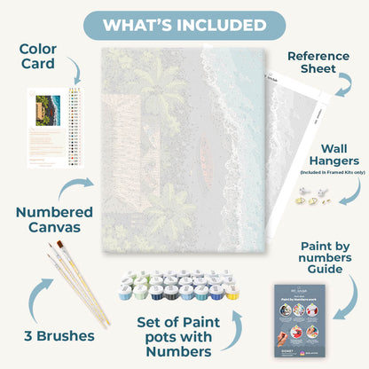 Hawaiian Hideaway | Paint by Number