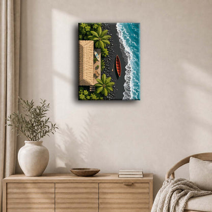 Hawaiisk gjemmested | Maleri etter tall