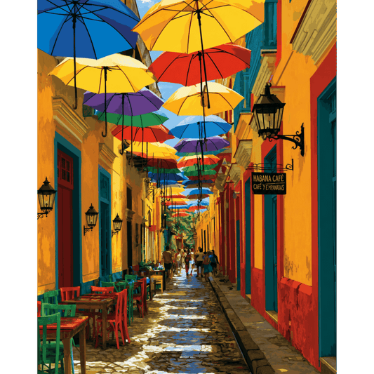 La Candelaria - Bogotá | Peinture par numéros - Peinture par numéros