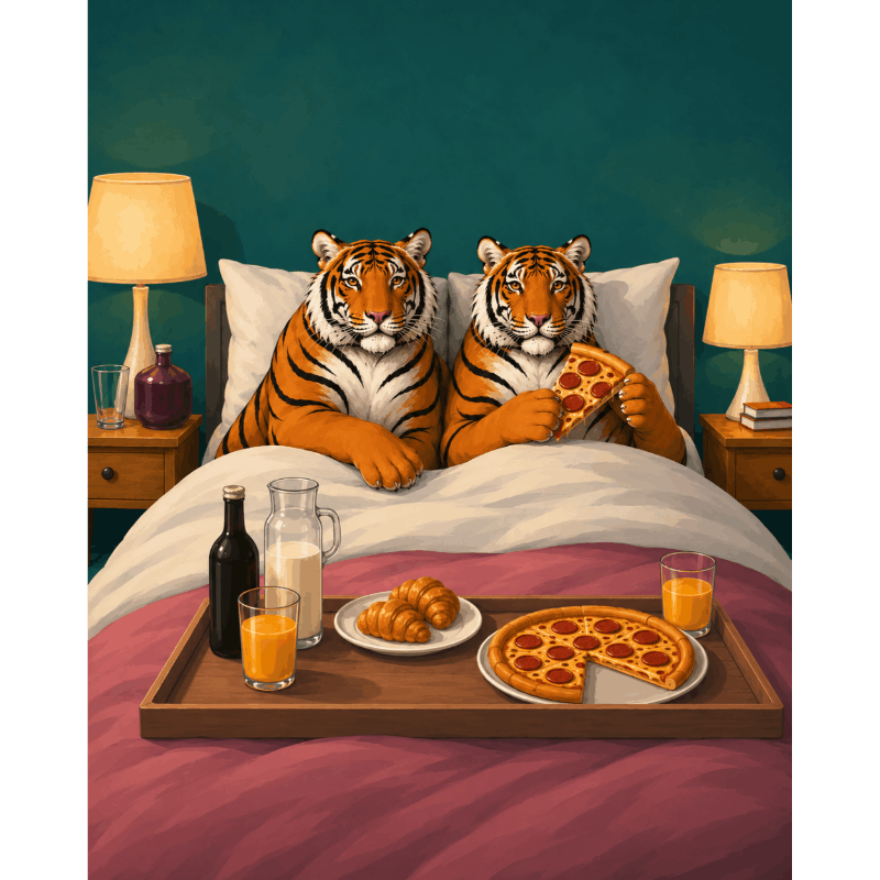 Pijama Party | Paint by Number- Paint by Numbers