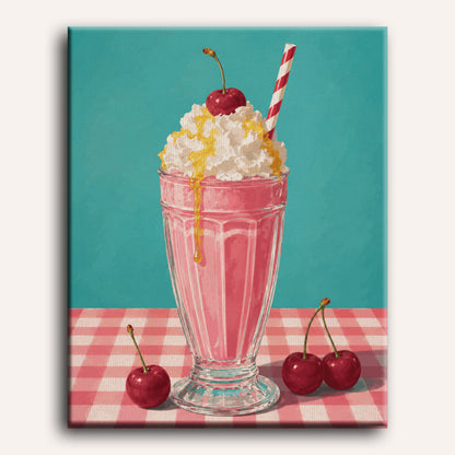 Retro Shake | Paint by Number