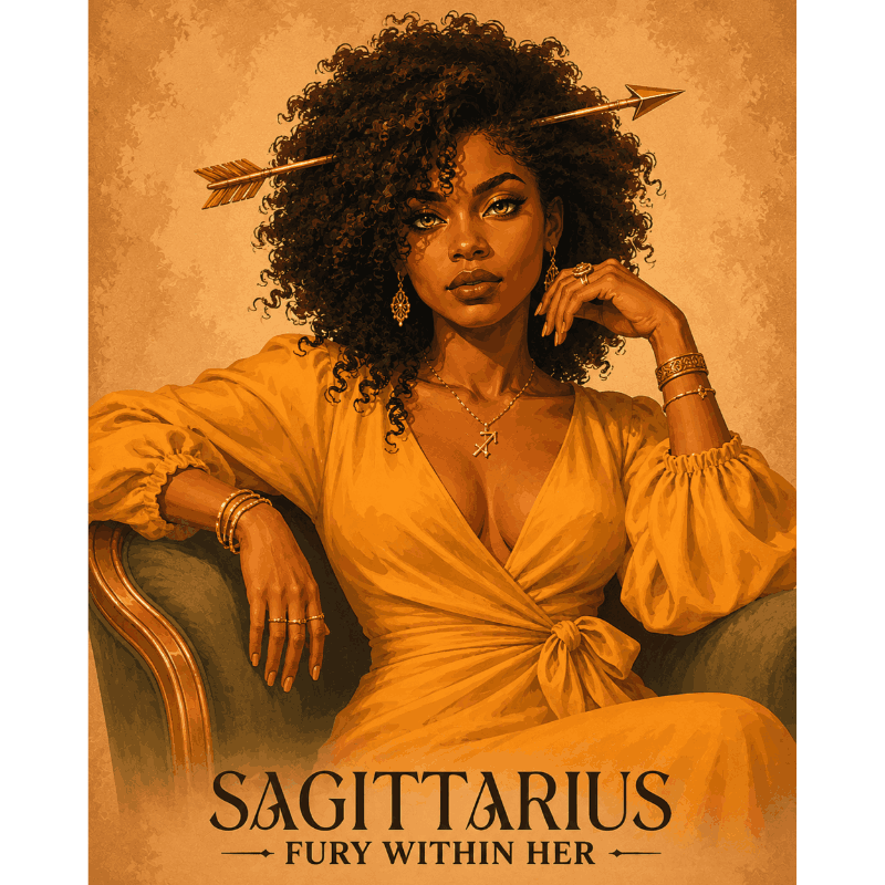 Sagittarius Lady | Paint by Number- Paint by Numbers
