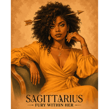 Sagittarius Lady | Paint by Number- Paint by Numbers
