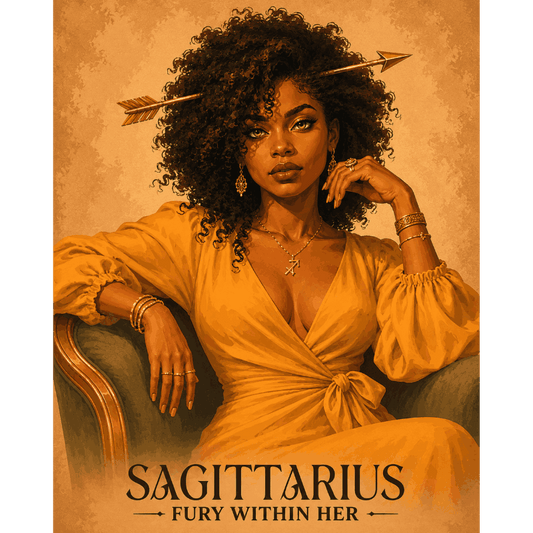 Sagittarius Lady | Paint by Number- Paint by Numbers