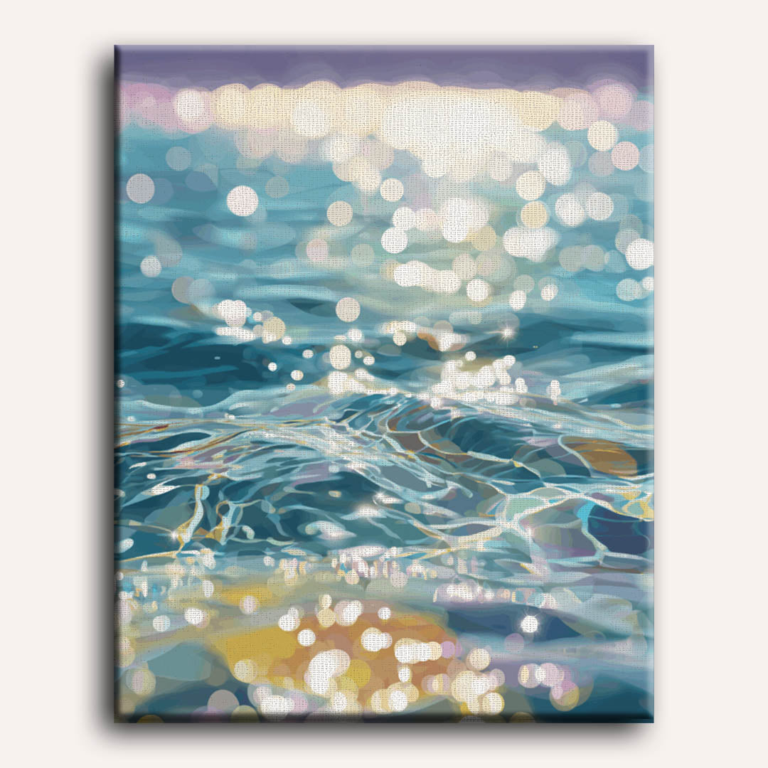 Écailles Scintillantes | Peinture par Numéros