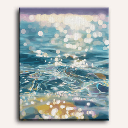 Écailles Scintillantes | Peinture par Numéros