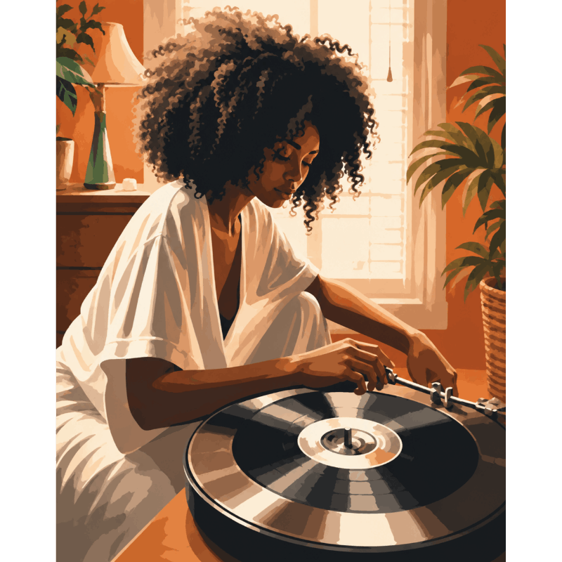 Soulful Vibes | Paint by Number- Paint by Numbers