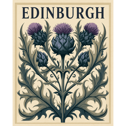 Scottish Symbol | Paint by Number- Paint by Numbers