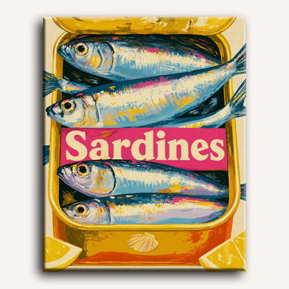 Écailles Scintillantes | Peinture par Numéros