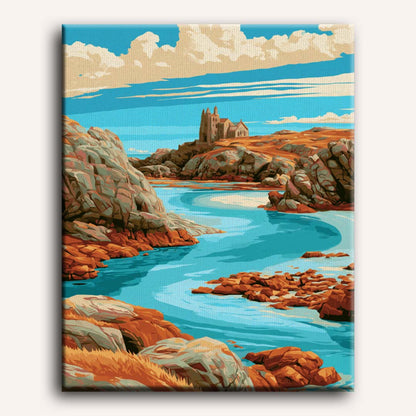 Écailles Scintillantes | Peinture par Numéros